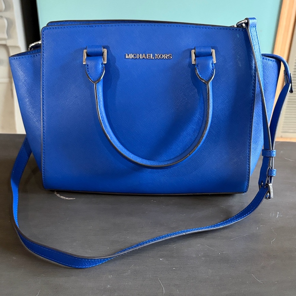 Michael Kors Royal Blue Handbag